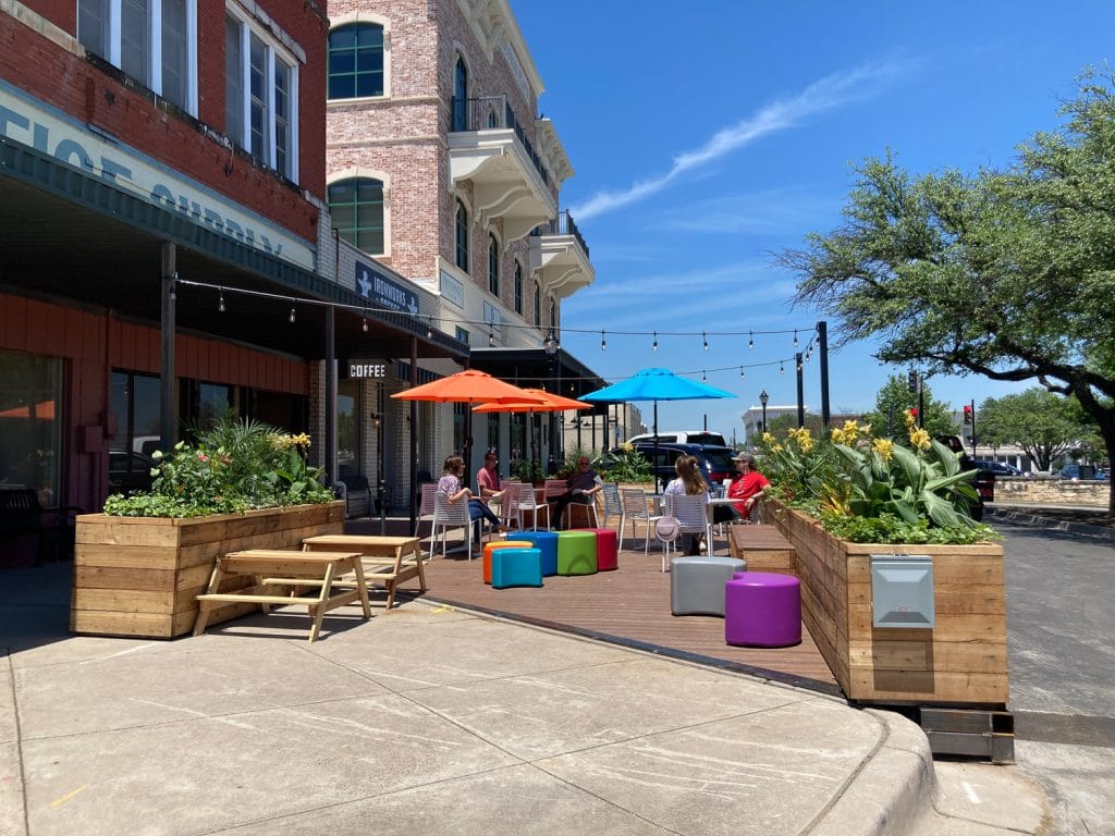 City of Weatherford Downtown Parklets