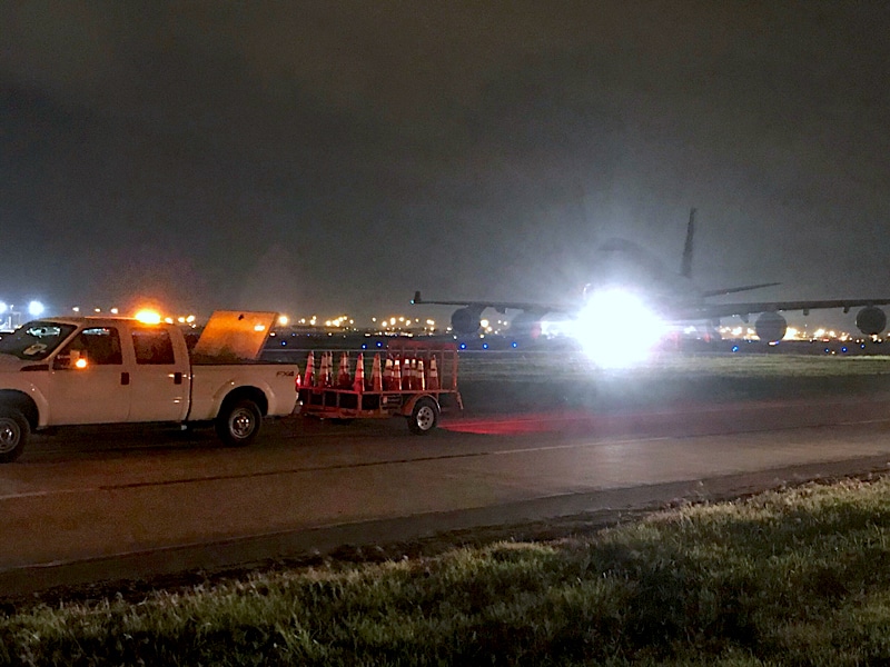 DFW Airport Runway 18R