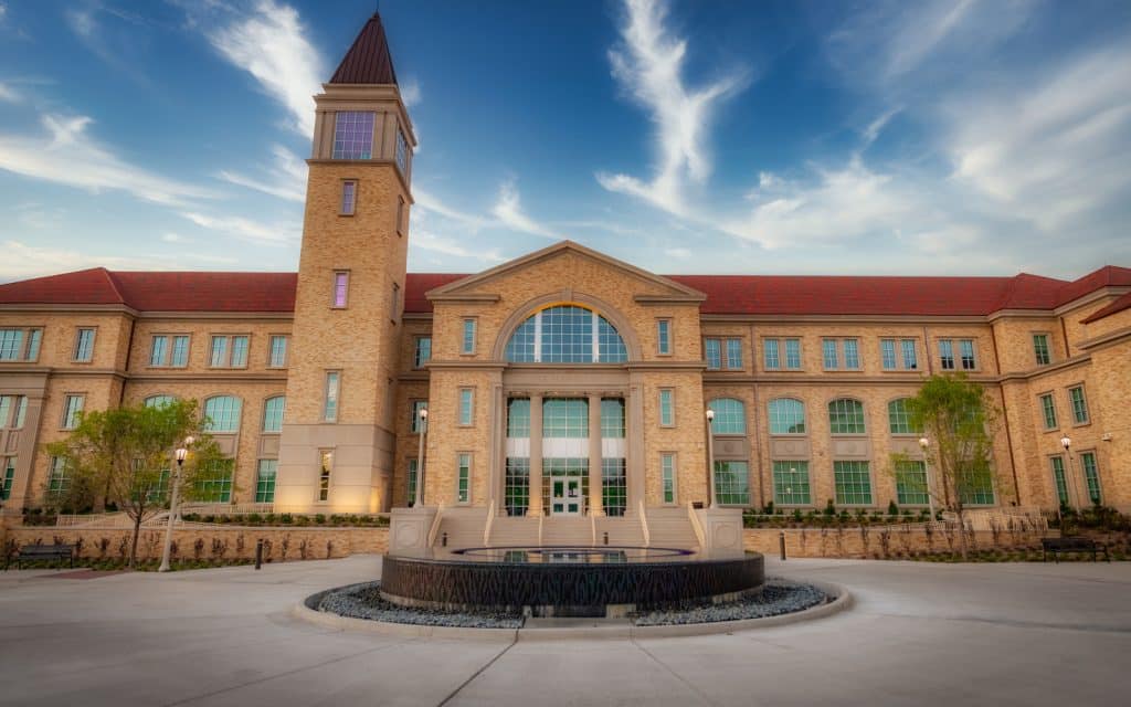 TCU South Core and Harrison Administration Building